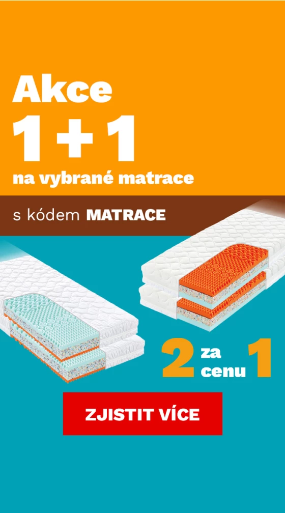 Matrace 1+1 zdarma 1-30-11-2026