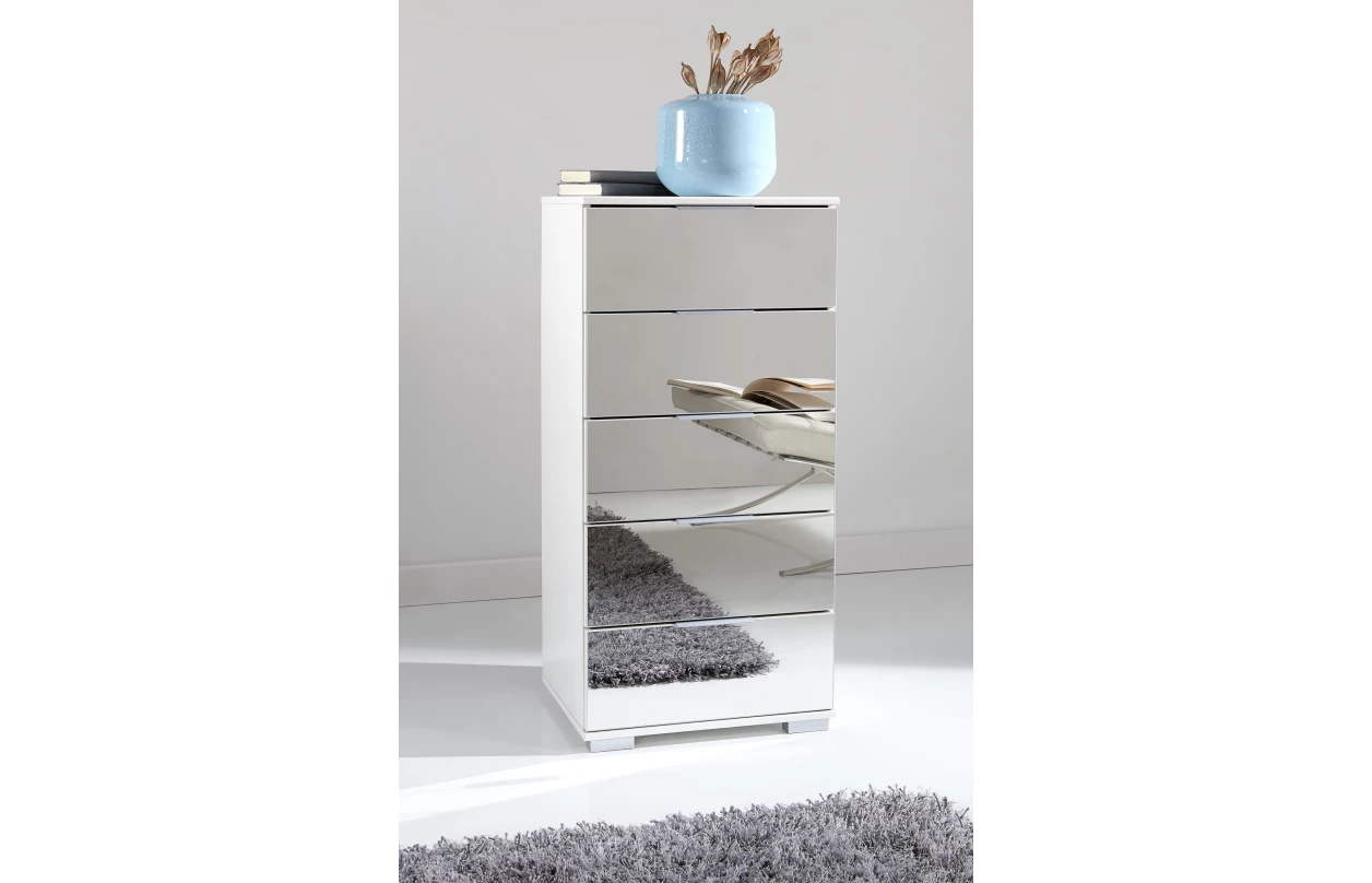 Šatní skříň Easy Plus, 225 cm, bílá 25