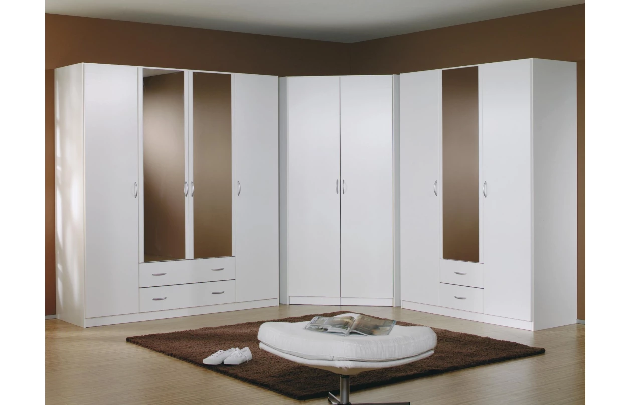 Skříňový nástavec Case, 136 cm, bílý 6