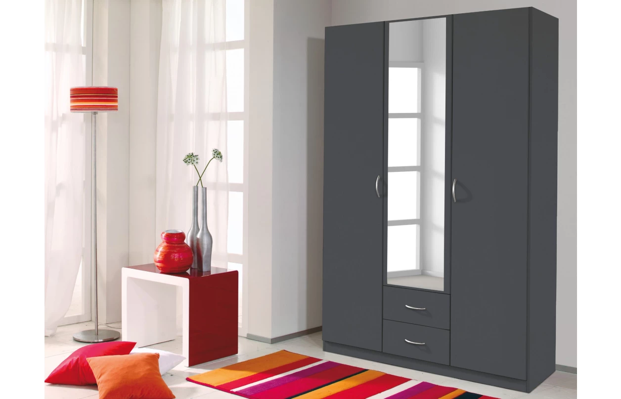 Skříňový nástavec Case, 136 cm, bílý 19
