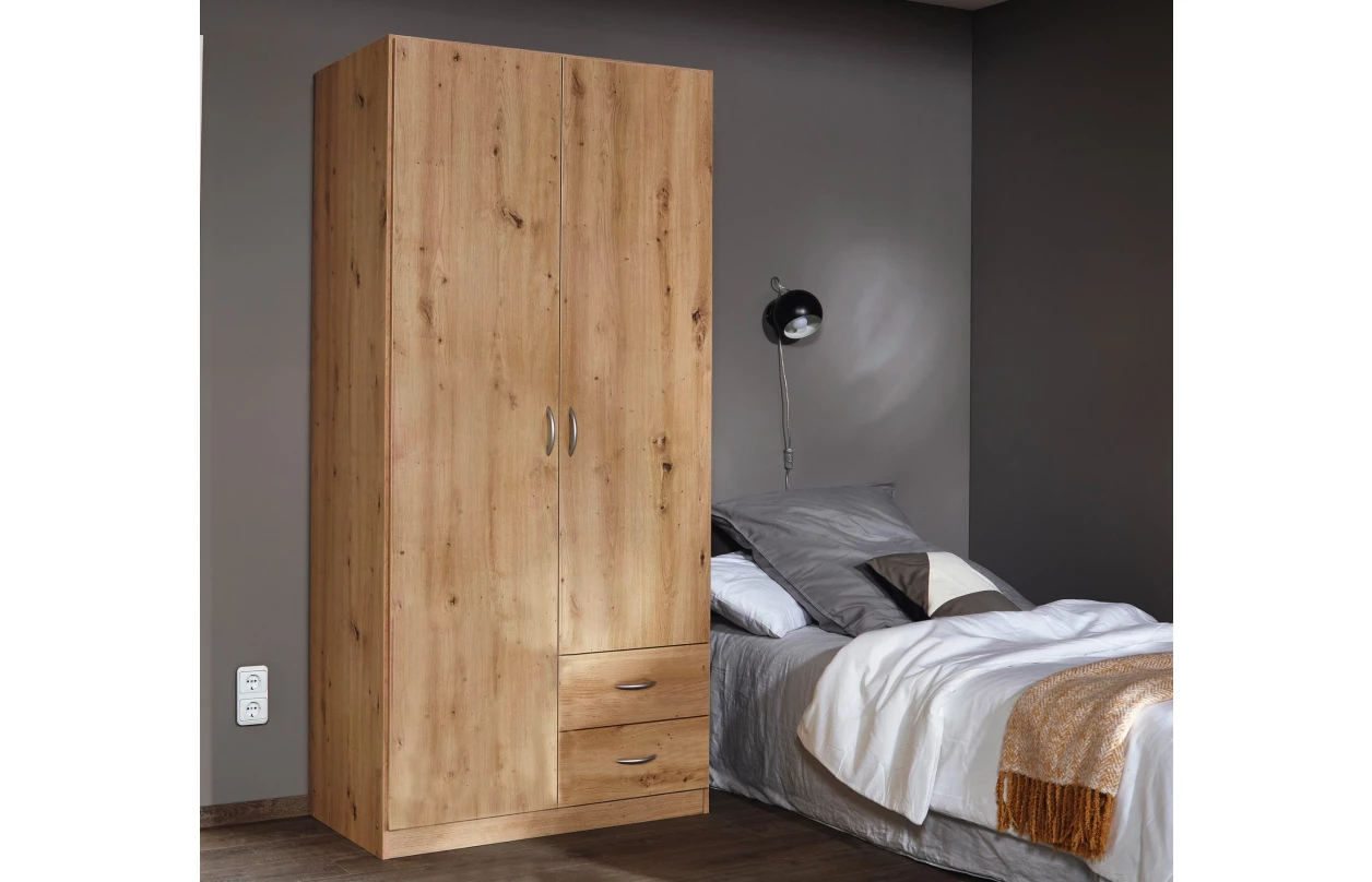 Skříňový nástavec Case, 136 cm, bílý 27