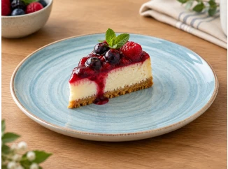 Dezertní talíř Caoba 21 cm, modrý