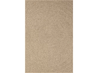 Venkovní/vnitřní koberec Kenzy 160x230 cm, přírodní kruhy