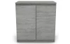 Skříňka 2-dveřová Carlos, šedý beton, 75 cm
