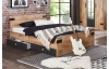 Postel Liverpool 140x200 cm, dub