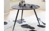 Jídelní stůl Joe, černé dřevo v optice mozaiky