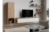 Závěsná TV skříňka Asko Living, 180 cm, dub artisan/bílá